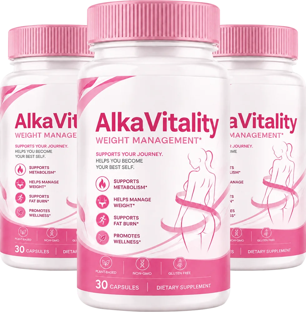 Alka Vitality capsules official product bottles
